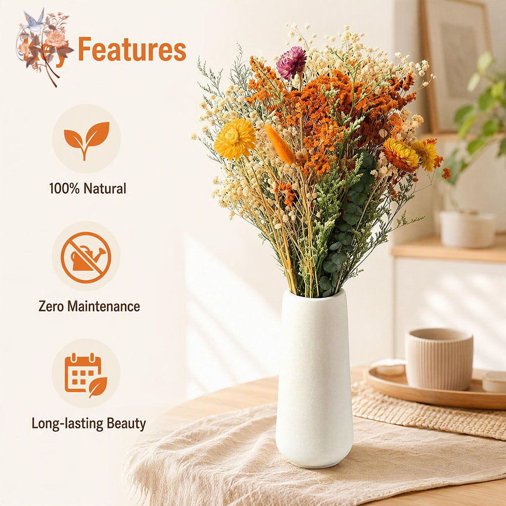 Bouquet de fleurs séchées d'au - Eucalyptus Preserved avis et prix